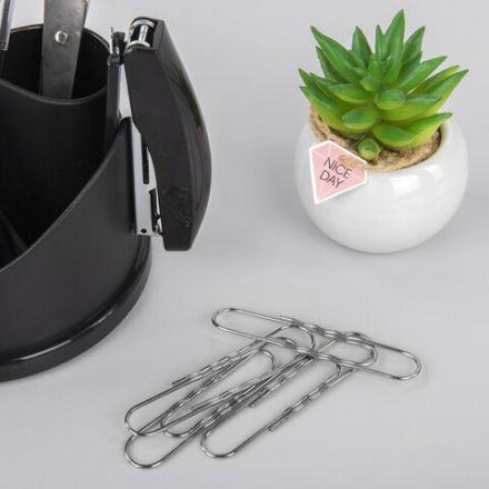 Скрепки большие 78 мм, STAFF, оцинкованные, гофрированные, 50 шт., в картонной коробке, 270449 Скрепки большие 78 мм, STAFF, оцинкованные, гофрированные, 50 шт., в картонной коробке, 270449