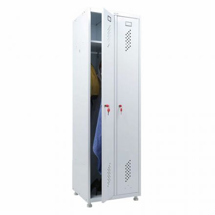 Шкаф медицинский для одежды HILFE "МД 2 ШМ-SS" 1900х575х500 мм, белый, S26199302109 Шкаф медицинский для одежды HILFE "МД 2 ШМ-SS" 1900х575х500 мм, белый, S26199302109