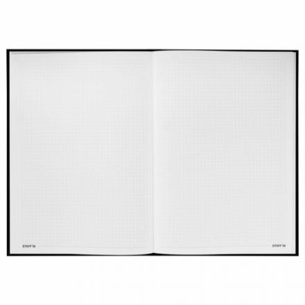 Блокнот БОЛЬШОЙ ФОРМАТ (205х290 мм) А4, 80 л., твердый, клетка, STAFF, "Black", 114403 Блокнот БОЛЬШОЙ ФОРМАТ (205х290 мм) А4, 80 л., твердый, клетка, STAFF, "Black", 114403