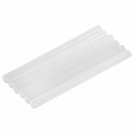 Клеевые стержни, диаметр 7 мм, длина 100 мм, белые, комплект 6 штук, BRAUBERG, европодвес, 670297 Клеевые стержни, диаметр 7 мм, длина 100 мм, белые, комплект 6 штук, BRAUBERG, европодвес, 670297