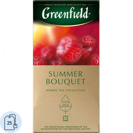Чай Greenfield Summer Bouquet фруктово-ягодный 25 пакетиков Чай Greenfield Summer Bouquet фруктово-ягодный 25 пакетиков