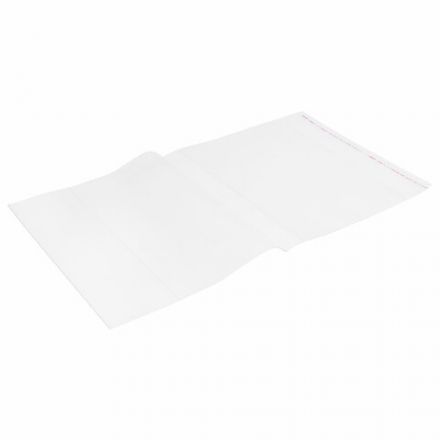 Обложки ПП для учебников старших классов, НАБОР "10 шт. + 1 шт. в ПОДАРОК", 80 мкм, 230х380 мм, универсальные, прозрачные, ПИФАГОР, 272707