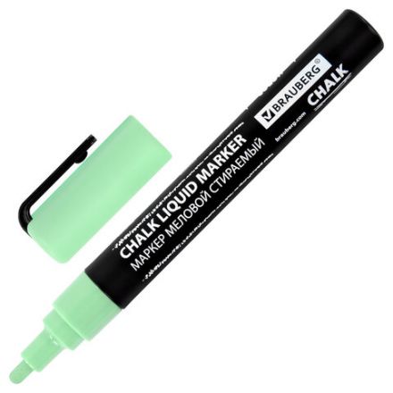 Маркеры меловые CHALK LIQUID MARKER, ПАСТЕЛЬ, НАБОР 8 ЦВЕТОВ, 3 мм, стираемые, BRAUBERG "CHALK", 152598 Маркеры меловые CHALK LIQUID MARKER, ПАСТЕЛЬ, НАБОР 8 ЦВЕТОВ, 3 мм, стираемые, BRAUBERG "CHALK", 152598