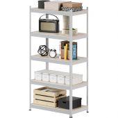 Стеллаж металлический FL_HIT BOARD 912х1824х500/5 полок МДФ, оцинкованный