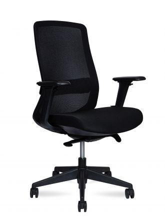 Кресло Комо LB блэк / Como LB black (арт. M6301-1 grey)