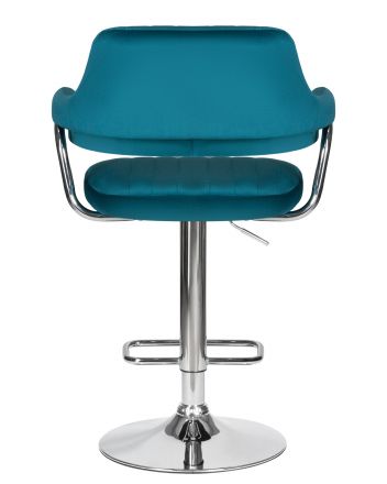 Стул барный DOBRIN CHARLY, морской волны велюр (MJ9-99) Стул барный DOBRIN CHARLY, морской волны велюр (MJ9-99)