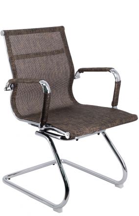 Кресло для посетителей Everprof Opera CF Сетка Коричневый