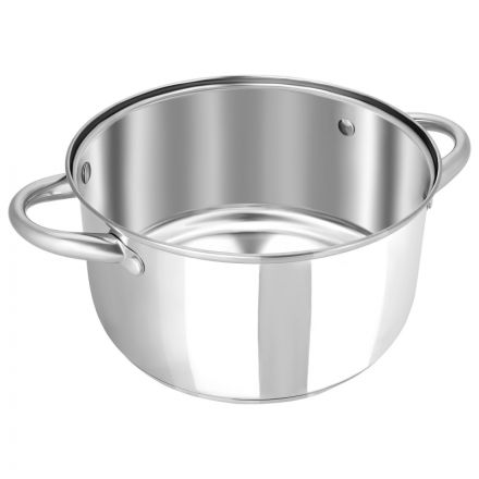 Кастрюля нерж Greta 2,5л , D=19cм, GS02253 Кастрюля нерж Greta 2,5л , D=19cм, GS02253