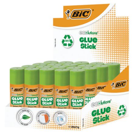 Клей-карандаш BIC "ECOlutions", 21 г, 8923452 Клей-карандаш BIC "ECOlutions", 21 г, 8923452