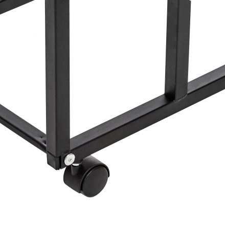 Стол подкатной Leset Уно, Чёрный Стол подкатной Leset Уно, Чёрный