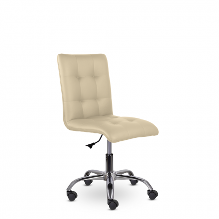 Кресло СН-211 Пронто хром S-0414 (темно-бежевый) Кресло СН-211 Пронто хром S-0414 (темно-бежевый)