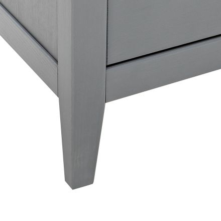 Leset Шкаф-витрина Мира (Шкаф для посуды 13), Серый Leset Шкаф-витрина Мира (Шкаф для посуды 13), Серый