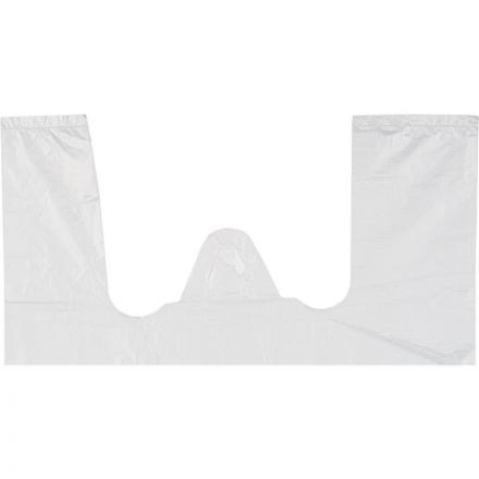 Пакет-майка ПНД 24+12х44 10мкм 85 шт./уп. Белая Эконом Пакет-майка ПНД 24+12х44 10мкм 85 шт./уп. Белая Эконом