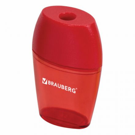Точилка BRAUBERG "Diamond", с контейнером, овальная, в дисплее, ассорти, 222491 Точилка BRAUBERG "Diamond", с контейнером, овальная, в дисплее, ассорти, 222491