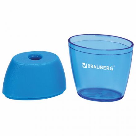 Точилка BRAUBERG "Diamond", с контейнером, овальная, в дисплее, ассорти, 222491 Точилка BRAUBERG "Diamond", с контейнером, овальная, в дисплее, ассорти, 222491