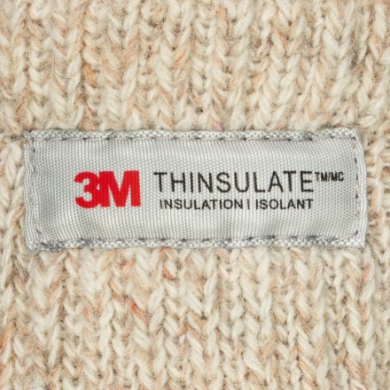 Перчатки-варежки защитные АЙСЕР шерстяные спилковая накладка утеп Тинсулейт