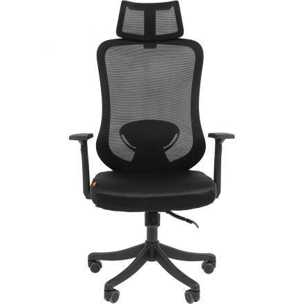 Кресло VT_Chairman CH563 черный пластик, черный Кресло VT_Chairman CH563 черный пластик, черный