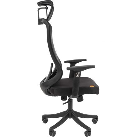 Кресло VT_Chairman CH563 черный пластик, черный Кресло VT_Chairman CH563 черный пластик, черный