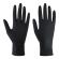 Перчатки нитриловые сверхпрочные с текстурой SFM MEGA TEX BLACK, Германия, 25 пар (50 штук), размер 7-8 (средний)