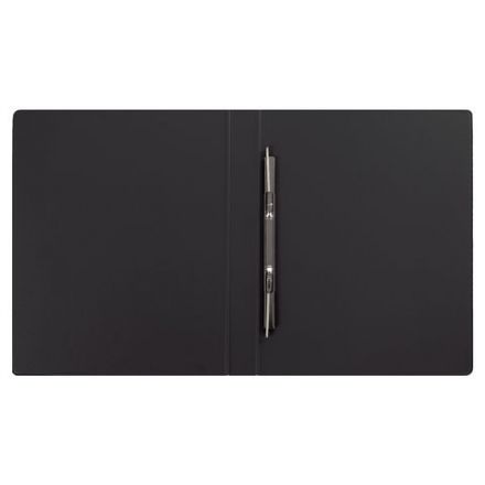 Папка с металлическим пружинным скоросшивателем BRAUBERG, картон/ПВХ, 35 мм, черная, до 290 листов, 228337 Папка с металлическим пружинным скоросшивателем BRAUBERG, картон/ПВХ, 35 мм, черная, до 290 листов, 228337