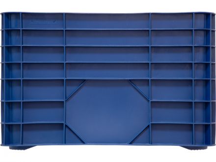 Ящик 710х500х455 сплошной синий Ящик 710х500х455 сплошной синий