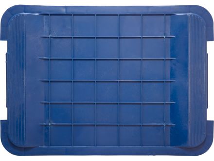 Ящик 710х500х455 сплошной синий Ящик 710х500х455 сплошной синий