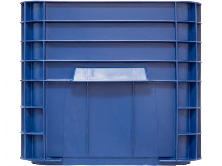 Ящик 710х500х455 сплошной синий Ящик 710х500х455 сплошной синий