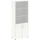 Шкаф YALTA со стекл. LT-ST 1.2 снежная патина В2012 Шкаф YALTA со стекл. LT-ST 1.2 снежная патина В2012