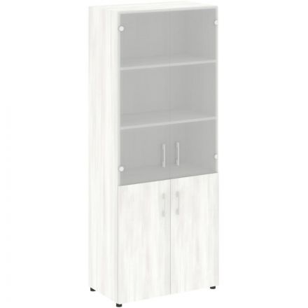 Шкаф YALTA со стекл. LT-ST 1.2 снежная патина В2012