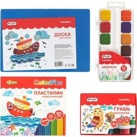 Набор школьный Комус Класс ColorPics 46 предметов