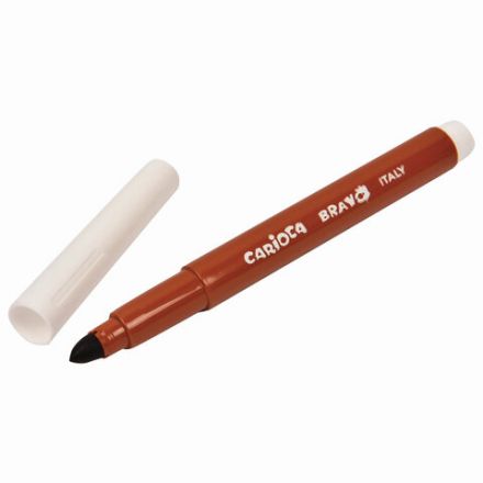 Фломастеры утолщенные CARIOCA (Италия) "Bravo", 12 цветов, суперсмываемые, 42755 Фломастеры утолщенные CARIOCA (Италия) "Bravo", 12 цветов, суперсмываемые, 42755