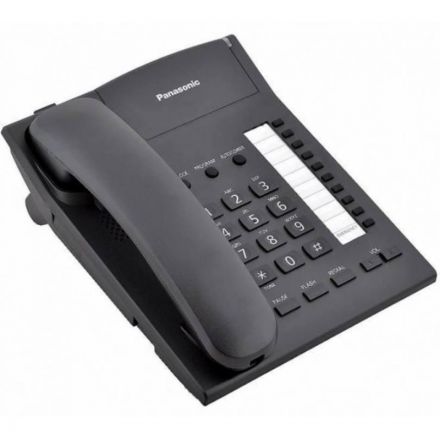 Телефон проводной Panasonic KX-TS2382RUB чер(KX-TS2382RUB)