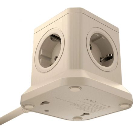 Сетевой фильтр AGNI  5р/2м 2м,слоновая кость(TP-VE4U5E-2m-ivory)