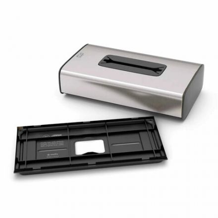 Диспенсер для косметических салфеток TORK (Система F1) Image Design, настольный, металлический, 460013 Диспенсер для косметических салфеток TORK (Система F1) Image Design, настольный, металлический, 460013