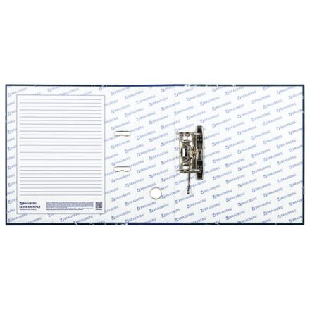 Папка-регистратор ШИРОКИЙ КОРЕШОК 90 мм, с мраморным покрытием, синяя, BRAUBERG, 271834 Папка-регистратор ШИРОКИЙ КОРЕШОК 90 мм, с мраморным покрытием, синяя, BRAUBERG, 271834