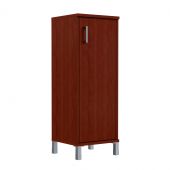 Шкаф-колонка средняя с глухой дверью B 421.6(R) Бургунди 475х450х1286 BORN