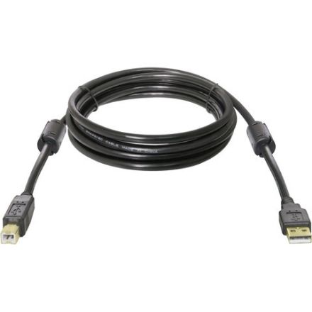 Кабель USB 2.0 AM-BM, 3 м, DEFENDER, 2 фильтра, для подключения принтеров, МФУ и периферии, 87431 Кабель USB 2.0 AM-BM, 3 м, DEFENDER, 2 фильтра, для подключения принтеров, МФУ и периферии, 87431