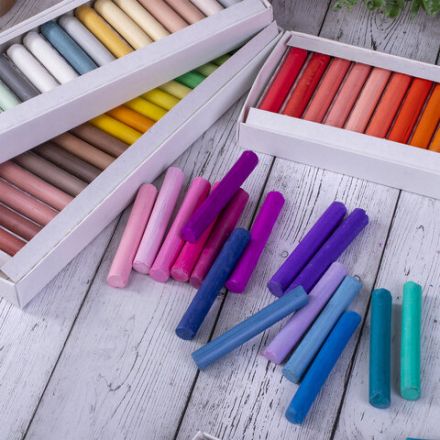 Пастель сухая художественная BRAUBERG ART DEBUT, 72 цвета, круглое сечение, 181463