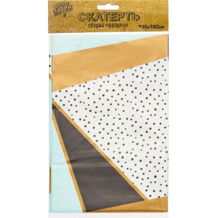 Скатерть п/э Мятная Роскошь 130х180см/G,1502-4410 Скатерть п/э Мятная Роскошь 130х180см/G,1502-4410