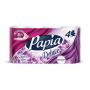 Бумага туалетная быт., спайка 8 шт., 4-слойная (8х16,5м), PAPIA DELUXE, аромат Dolce Vita, 5080749