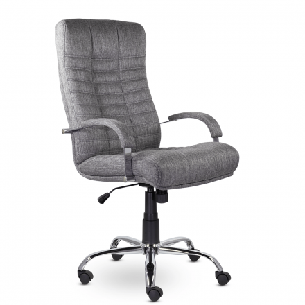 Кресло Атлант В хром Moderno 02 (Серый) Кресло Атлант В хром Moderno 02 (Серый)