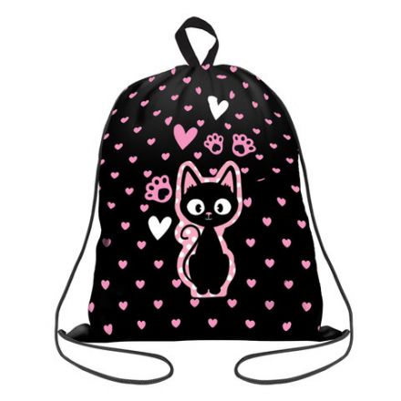 Мешок для обуви BRAUBERG KIDS, с петлей, 42х34 см, "Amazed cat", 271629 Мешок для обуви BRAUBERG KIDS, с петлей, 42х34 см, "Amazed cat", 271629