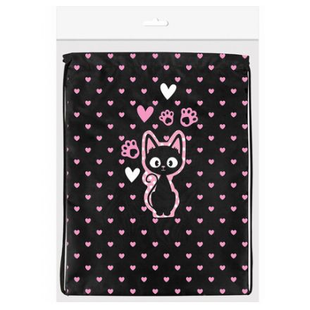 Мешок для обуви BRAUBERG KIDS, с петлей, 42х34 см, "Amazed cat", 271629 Мешок для обуви BRAUBERG KIDS, с петлей, 42х34 см, "Amazed cat", 271629