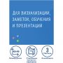 Доска магнитно-маркерная стеклянная 45х45 см, 3 магнита, СИНЯЯ, BRAUBERG, 236741 Доска магнитно-маркерная стеклянная 45х45 см, 3 магнита, СИНЯЯ, BRAUBERG, 236741