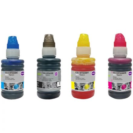Чернила Cactus CS-BTD60BK/5000M/C/Y набор 4x100 мл для Brother DCP-T300