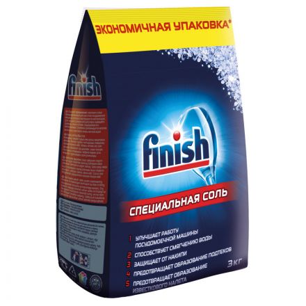 Соль для посудомоечных машин FINISH 3кг Соль для посудомоечных машин FINISH 3кг
