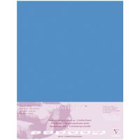 Бумага для пастели, 5л., 500*700мм Clairefontaine "Pastelmat", 360г/м2, бархат, темно-синий