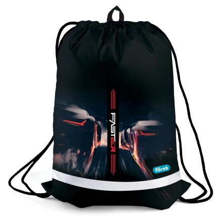 Мешок для обуви 1 отделение Först "Faster", 360*460мм, вентиляционная сеточка, светоотражающая полоса Мешок для обуви 1 отделение Först "Faster", 360*460мм, вентиляционная сеточка, светоотражающая полоса