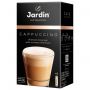 Кофе растворимый порционный JARDIN "3 в 1 Капучино", КОМПЛЕКТ 8 пакетиков по 18 г, 1690-10 Кофе растворимый порционный JARDIN "3 в 1 Капучино", КОМПЛЕКТ 8 пакетиков по 18 г, 1690-10