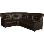 Диван MV_Chelsea угл.лев(1+уг+2)к/з коричн Ecotex 3069